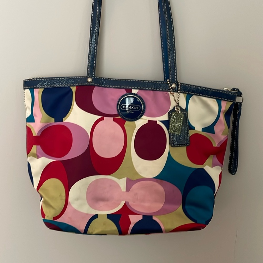 Multicolor, Coach purse